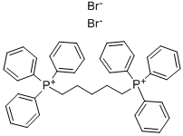 PENTAMETHYLENEBIS(TRIPHENYLPHOSPHONIUM BROMIDE) Chemical Structure