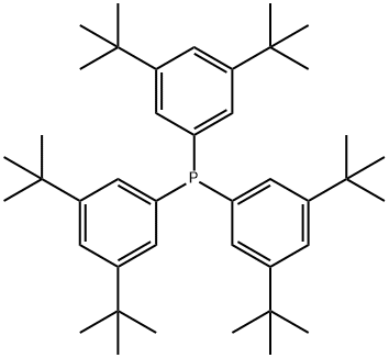 tris(3,5-di-tert-butylphenyl)phosphine Chemical Structure