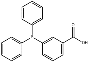Structure - Benzoic acid, 3-(diphenylphosphino)-