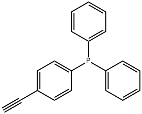 Phosphine, (4-ethynylphenyl)diphenyl- Chemical Structure
