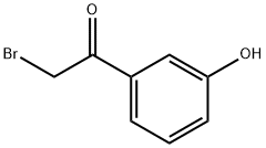 2-Bromo-3′-hydroxyacetophenone Chemical Structure