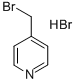 Structure - 4-(Bromomethyl)pyridine hydrobromide