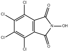 4,5,6,7-Tetrachloro-2-hydroxy-isoindole-1,3-dione Chemical Structure
