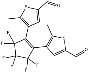 1,2-bis(5'-formyl-2'-methylthien-3'-yl)perfluorocyclopentene Chemical Structure