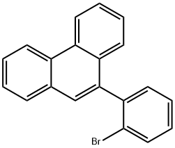 Structure - 9-(2-Bromphenyl)-phenanthren