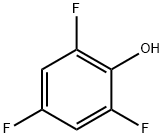 Structure - 2,4,6-Trifluorophenol