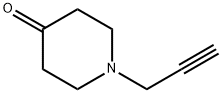 Structure - 1-(2-propyn-1-yl)-4-piperidinone(SALTDATA: FREE)