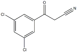 Structure - 3-(3,5-dichlorophenyl)-3-oxopropanenitrile