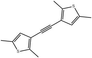 1,2-bis(2,5-dimethyl-3-thienyl)acetylene Chemical Structure