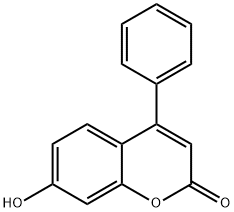 7-HYDROXY-4-PHENYLCOUMARIN  97 Chemical Structure