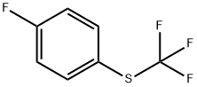 1-FLUORO-4-(TRIFLUOROMETHYLTHIO)BENZENE Chemical Structure