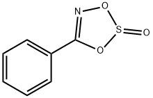 1,3,2,4-Dioxathiazole, 5-phenyl-, 2-oxide Chemical Structure