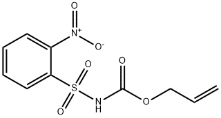 Structure - N-ALLOC-2-NITROBENZENESULFONAMIDE