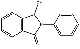 Structure - 2,3-dihydro-3-hydroxy-2-phenyl-1H-isoindol-1-one