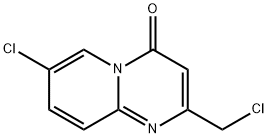 7-chloro-2-(chloromethyl)-4H-pyrido[1,2-a]pyrimidin-4-one(SALTDATA: FREE) Chemical Structure