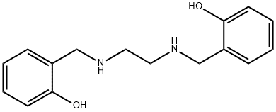Structure - N,N'-BIS(2-HYDROXYBENZYL)ETHYLENEDIAMINE