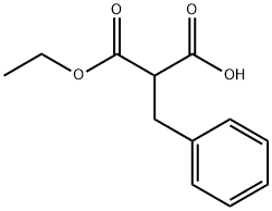 2-BENZYL-MALONIC ACID MONOETHYL ESTER Chemical Structure