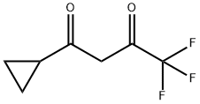 1-cyclopropyl-4,4,4-trifluoro-1,3-butanedione Chemical Structure