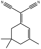 2-(3,5,5-trimethylcyclohex-2-en-1-ylidene)malononitrile Chemical Structure