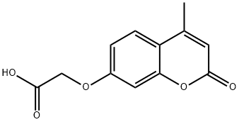 7-(CARBOXYMETHOXY)-4-METHYLCOUMARIN Chemical Structure