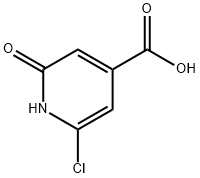 Structure - 2-Chloro-6-Hydroxyisonicotinic Acid