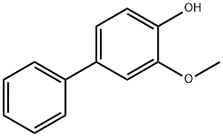 Structure - 2-Methoxy-4-phenylphenol