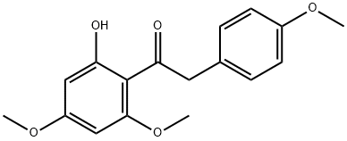 Structure - 1-(2-Hydroxy-4,6-dimethoxyphenyl)-2-(4-methoxyphenyl)ethanone