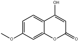 Structure - 4-HYDROXY-7-METHOXYCOUMARIN