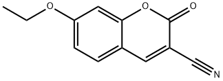 Structure - 3-CYANO-7-ETHOXYCOUMARIN