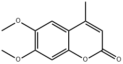 6,7-DIMETHOXY-4-METHYLCOUMARIN Chemical Structure
