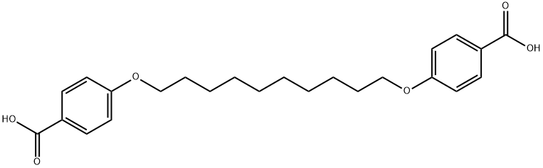 Structure - 1,10-BIS(4-CARBOXYPHENOXY)DECANE