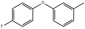 Structure - M-(4-FLUOROPHENOXY)TOLUENE