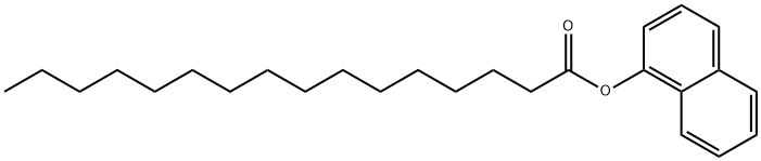 Structure - ALPHA-NAPHTHYL PALMITATE