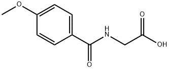 Structure - (4-METHOXY-BENZOYLAMINO)-ACETIC ACID