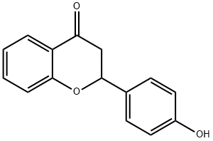 4'-HYDROXYFLAVANONE Chemical Structure