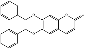 ESCULETIN DIBENZYL ETHER Chemical Structure