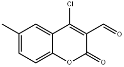 4-CHLORO-3-FORMYL-6-METHYLCOUMARIN Chemical Structure