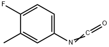 4-FLUORO-3-METHYLPHENYL ISOCYANATE  98 Chemical Structure