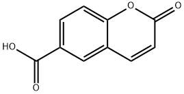 Structure - Coumarin-6-carboxylic acid