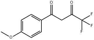 Structure - 4,4,4-TRIFLUORO-1-(4-METHOXYPHENYL)-1,3-BUTANEDIONE