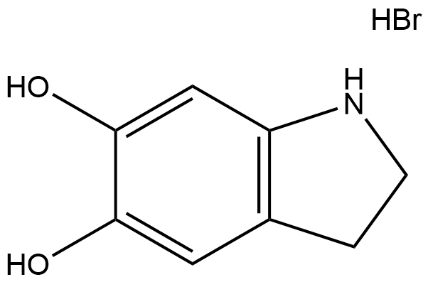 Structure - 5,6-DIHYDROXYINDOLINE HBr